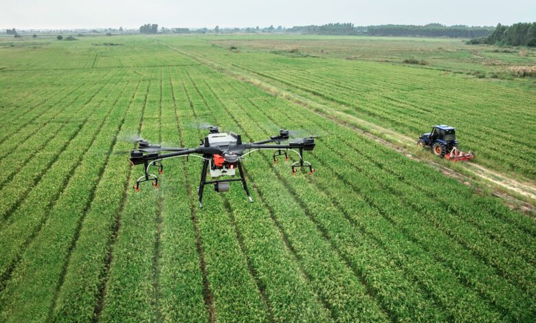 Drone With LiDAR sensor for farming