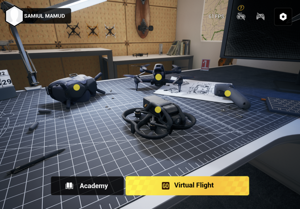 Virtual flight window