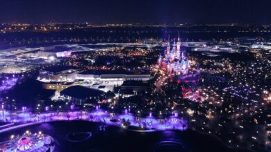 Disneyland drone show